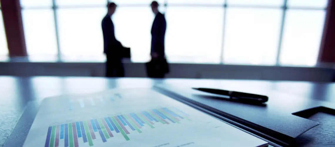 Business owner in Darwin reviewing a professional business valuation report